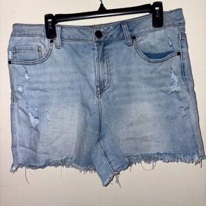 1822 Denim Distressed Women's Shorts